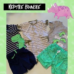 🦕Boy’s Adorable Outfits Reptile Style 🦖